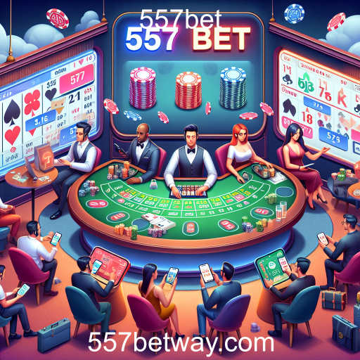 Descubra a Excitante Categoria de Cassino ao Vivo no 557bet